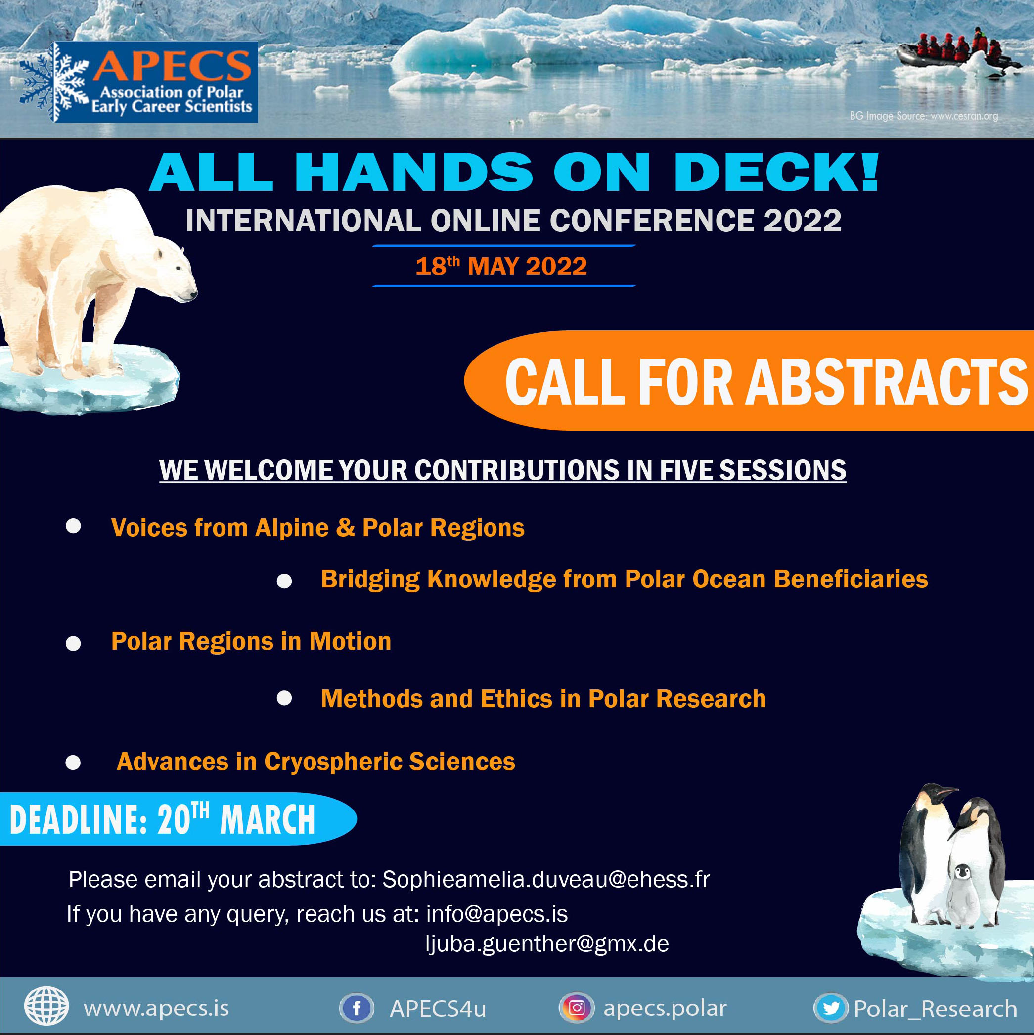 487 Call for Abstracts APECS