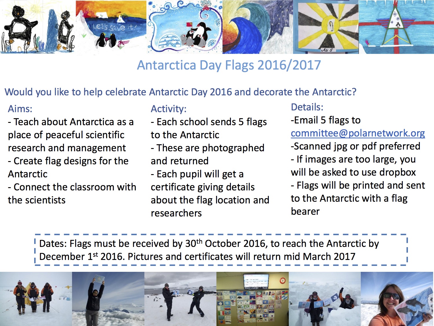 antarctic day flags 2016 copy