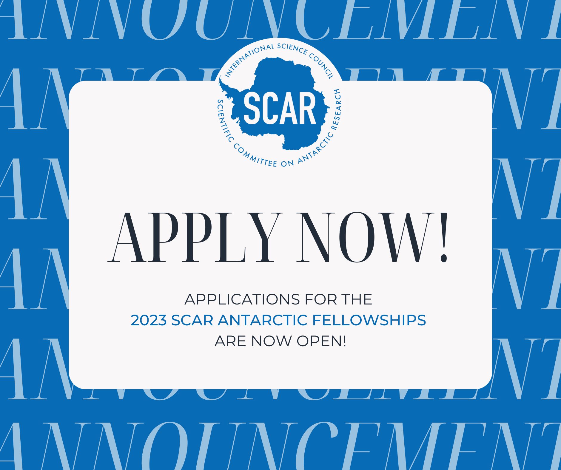 SCAR Fellowship 2023