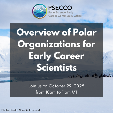 Overview of Polar Organizations for Early Career Scientists web banner 1
